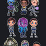 Mass Effect Andromeda - Chibi Set