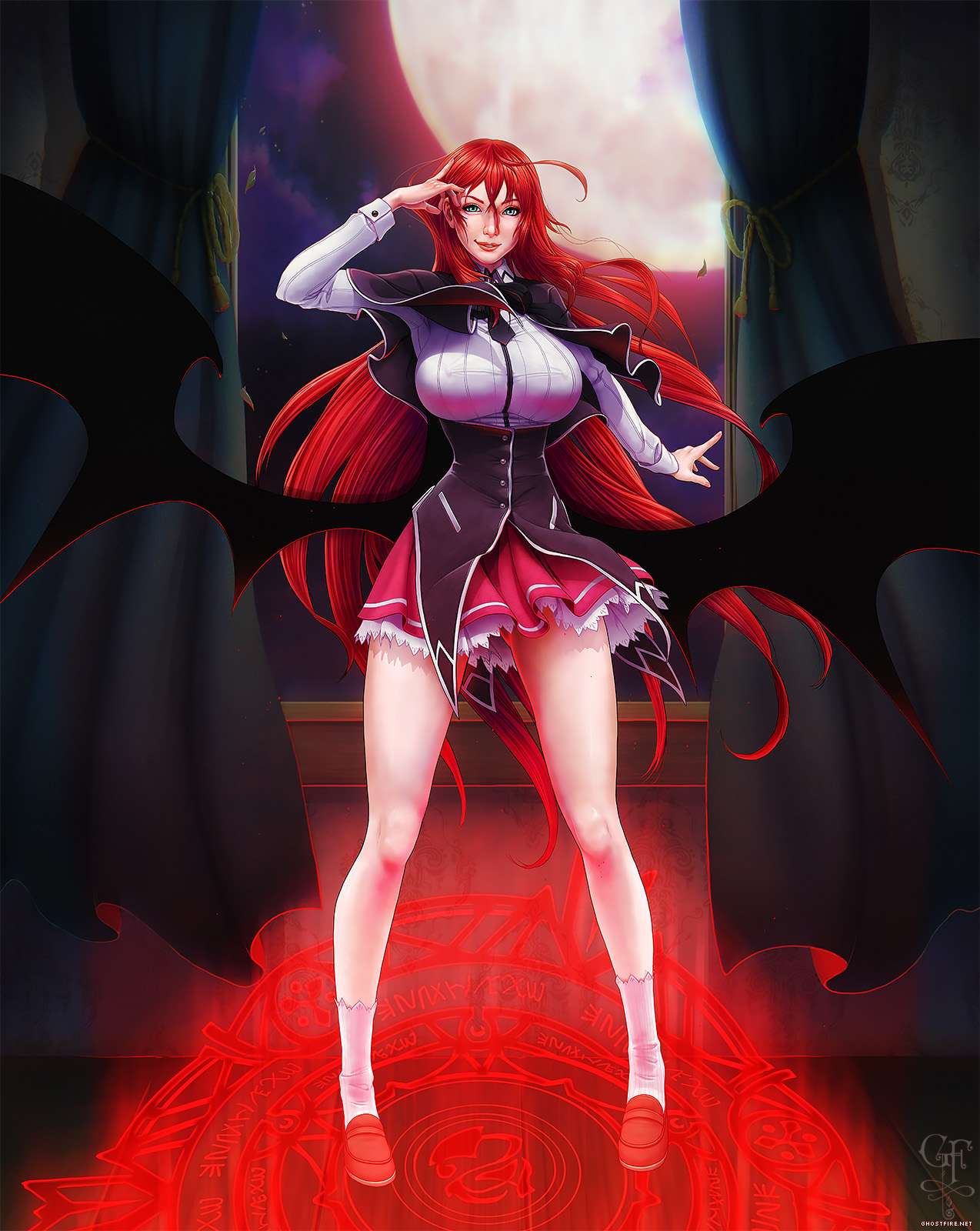 Highschool DxD's Rias Gremory - Crimson Princess