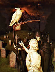 Ravens' Grave by ghostfire