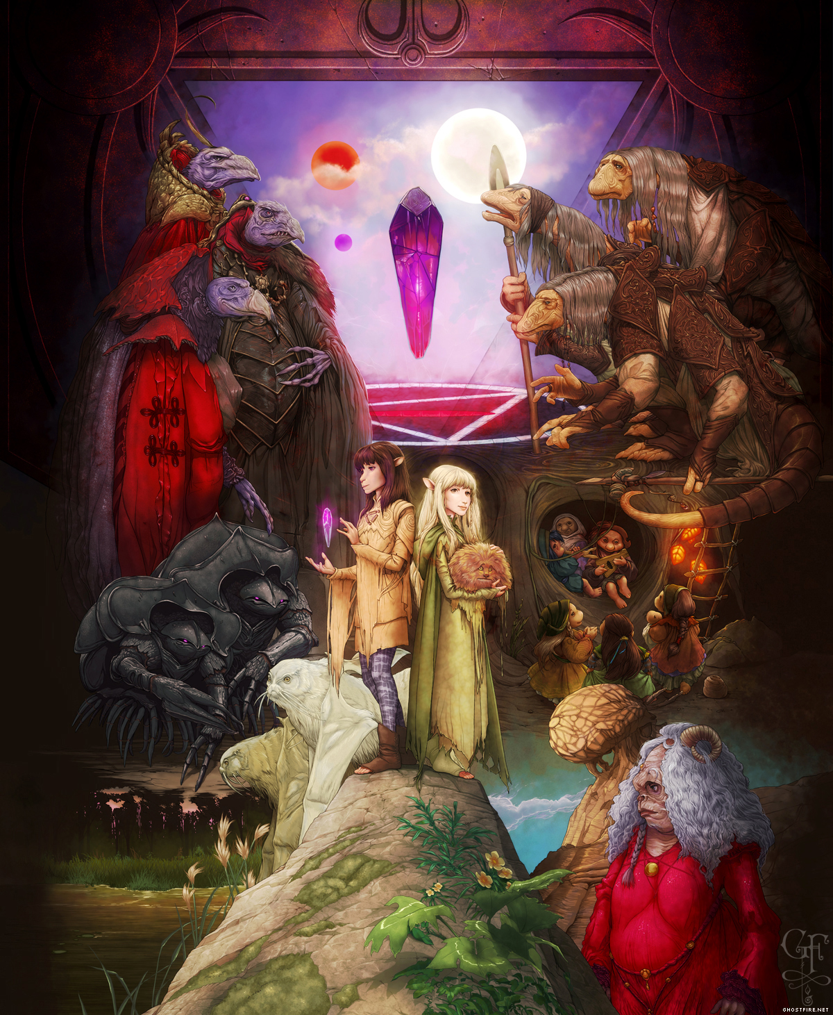 The Dark Crystal: The Two Made One by ghostfire on DeviantArt