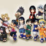 Naruto Chibis Group
