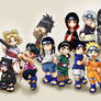 Naruto Chibis Group