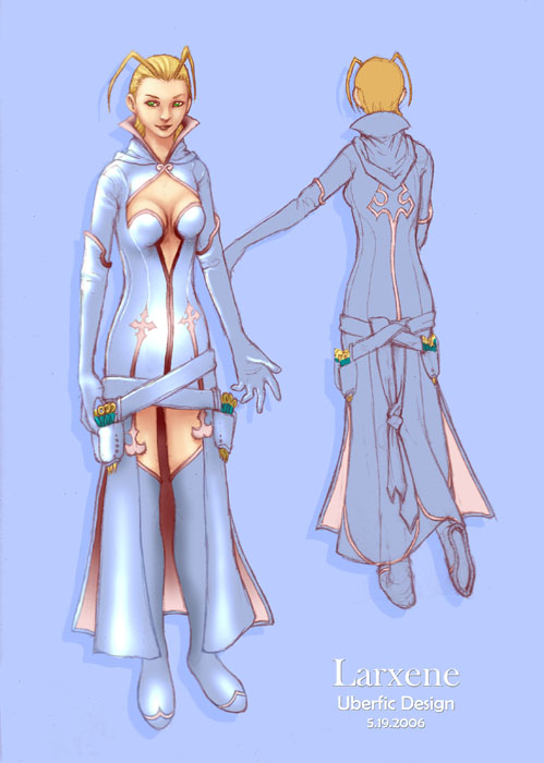 Larxene KH2-Fanfic Design