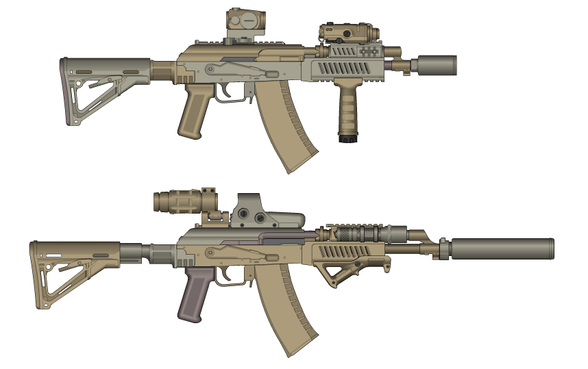 Apex Arsenal's AK-21 Concept by AJGriff on DeviantArt
