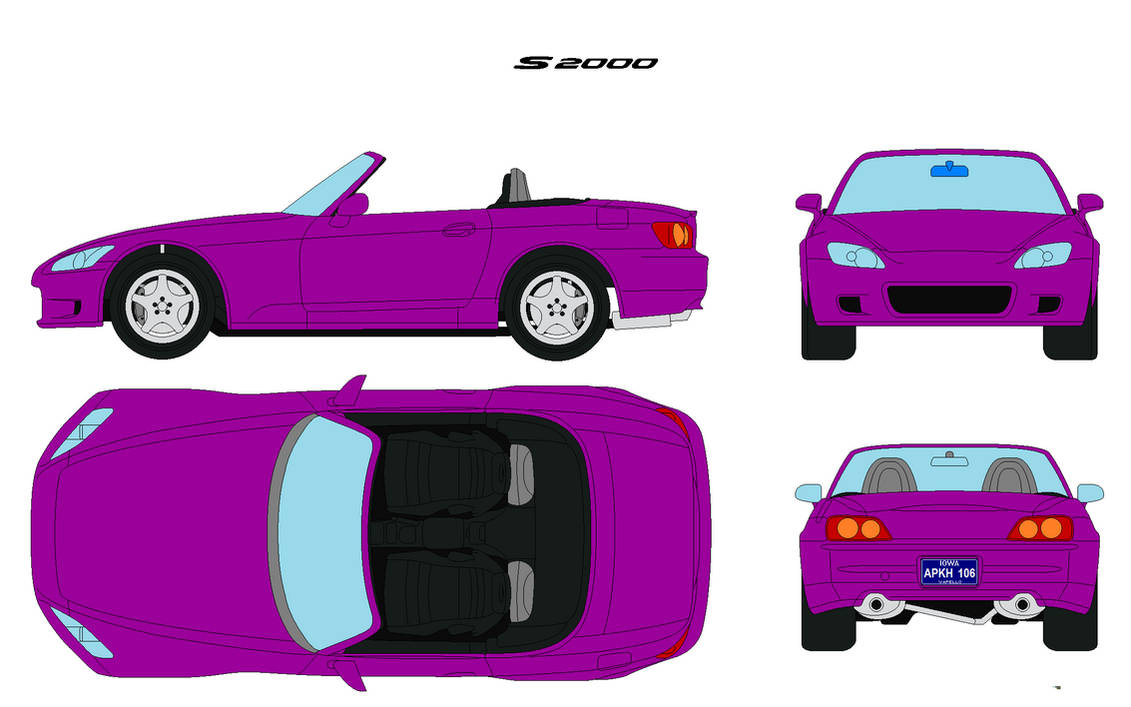 Honda S00 Purple Open Top By Madmademannamedmann On Deviantart Honda S00 Purple Open Top By Madmademannamedmann On Deviantart