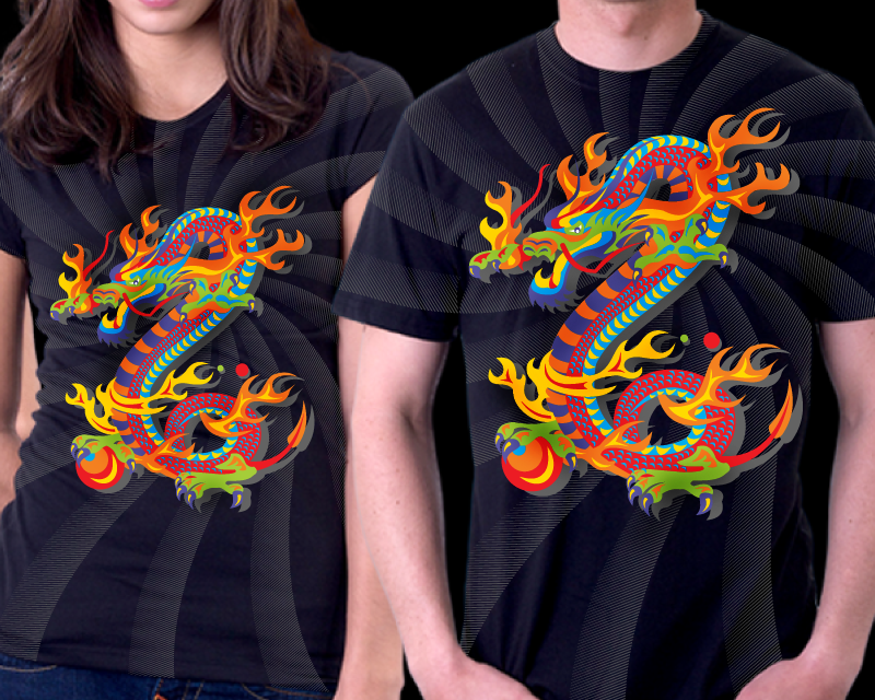 Flaming Dragons