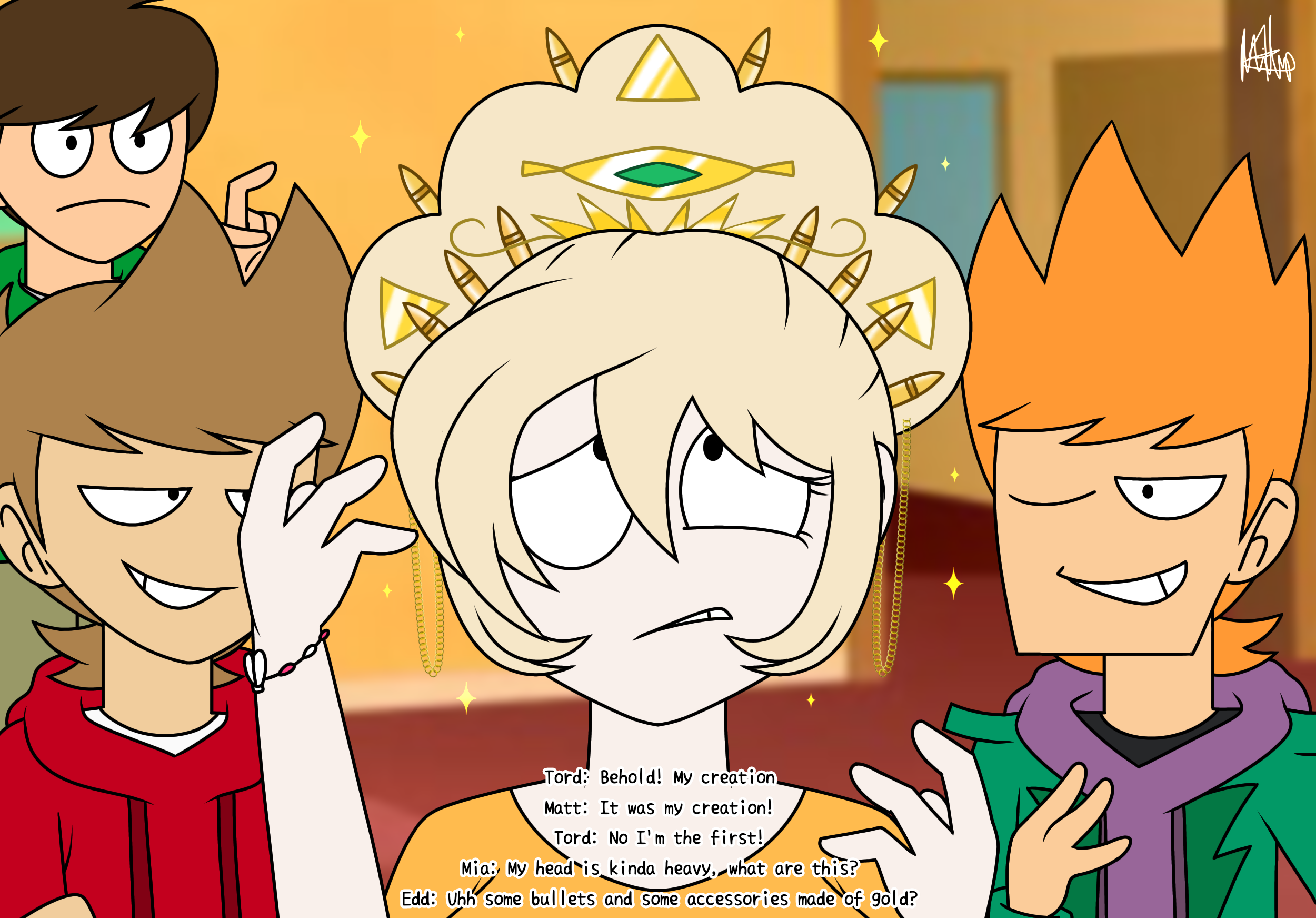 Eddsworld Matt I'm Matt | Postcard