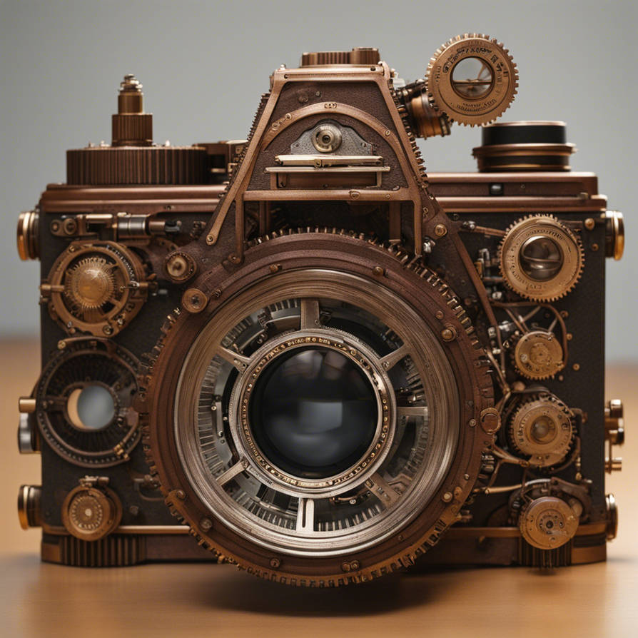 Steampunk Analog SLR