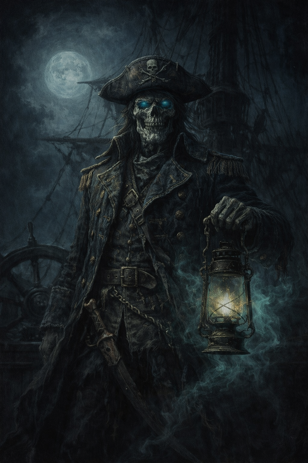 Mini Captain Scary The Ghost Captain by PRBUGATTI on DeviantArt