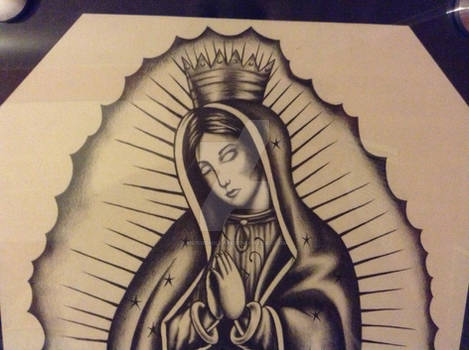 Virgen Guadalupe Masterpiece close up 2