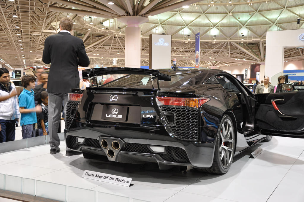 Lexus LFA Rear by Preesrak on DeviantArt