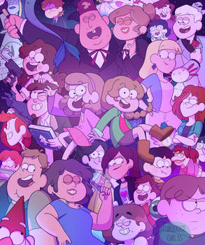 Gravity Falls Next Gen AU - Poster