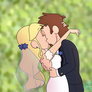 Wedding kiss