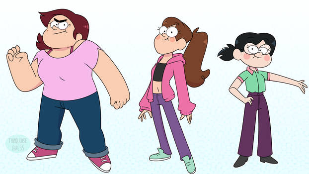 Grenda, Mabel and Candy