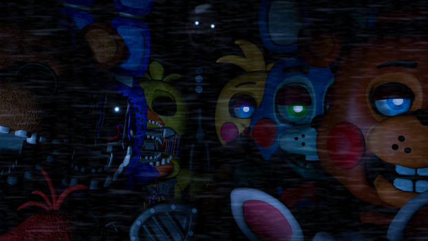 FNAF 2 poster -Withered and Toys- *UPDATE*
