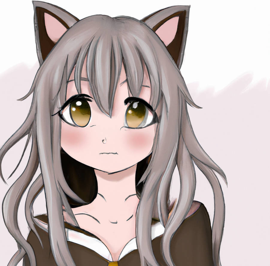 Cat girl anime style by Vivalastro on DeviantArt