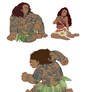 Moana Doodles