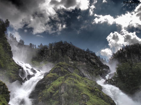 Laatefossen in Norway