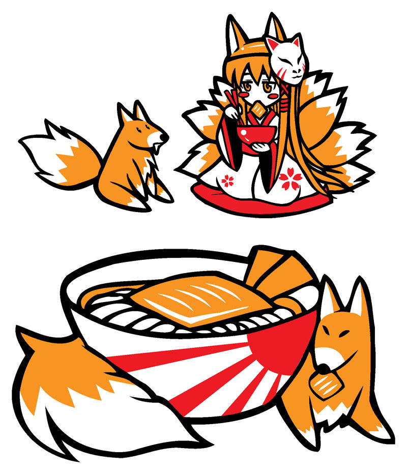 Kitsune Udon by Yuriwhale on DeviantArt