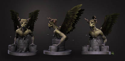 Gargoyle sides