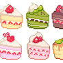Cute Pixel Cakes