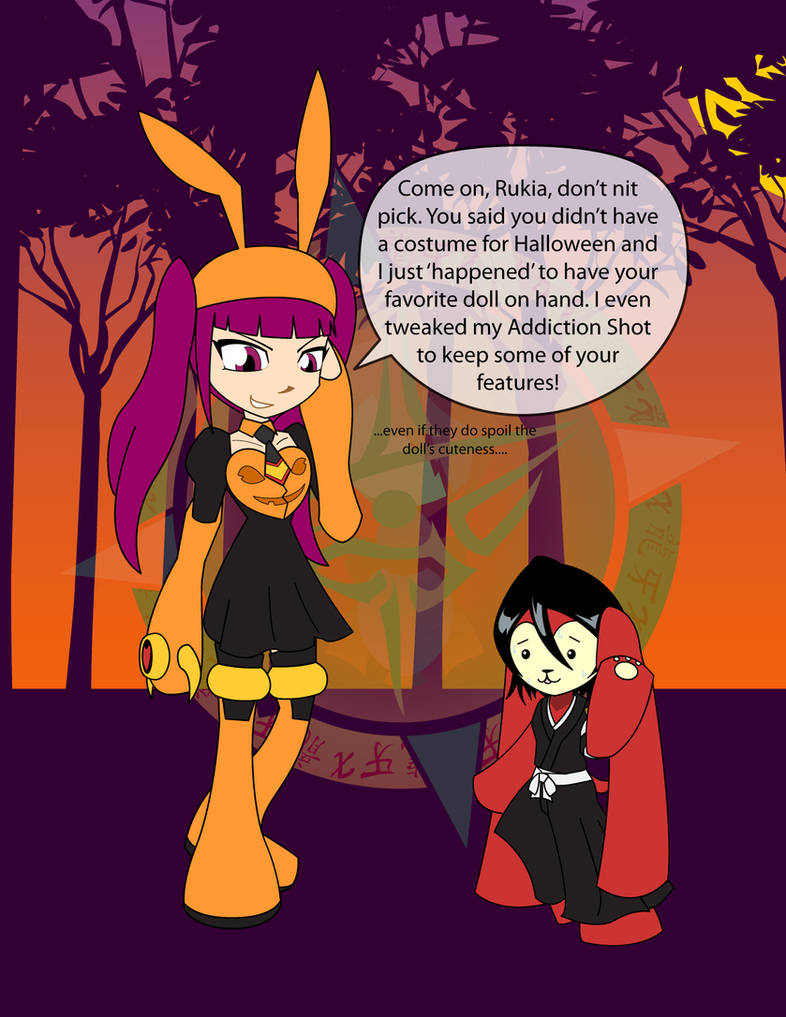 Halloween Ruki Halloween with Riruka by Dragon-FangX on DeviantArt