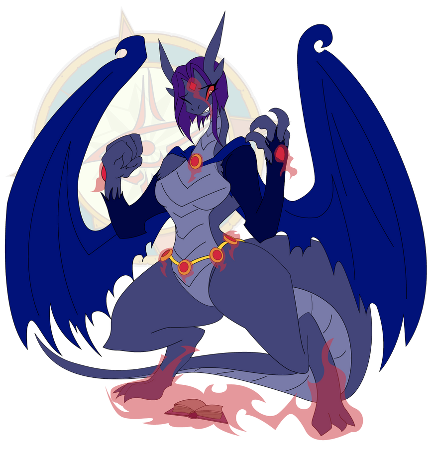 Raven's Dark Dragon Ascension by Dragon-FangX on DeviantArt.