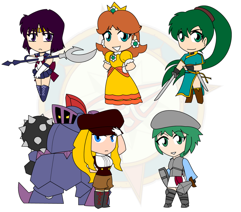 Assorted Chibis - Set 33 by Dragon-FangX on DeviantArt
