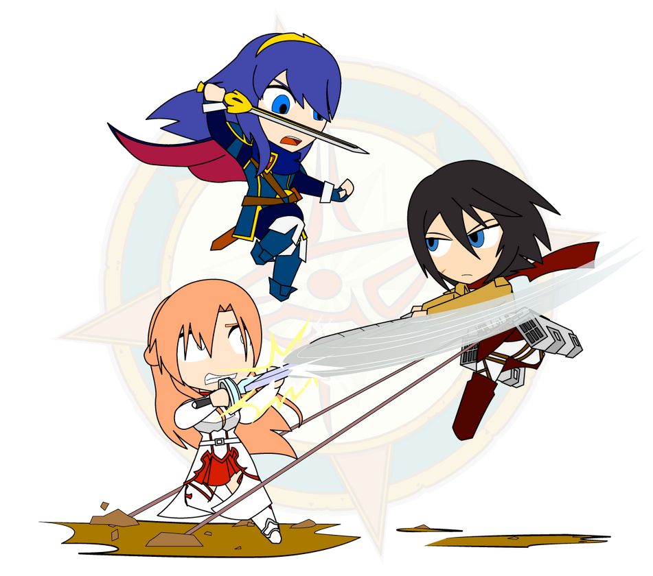 ChibiCOMBAT - Battle of Swords by Dragon-FangX