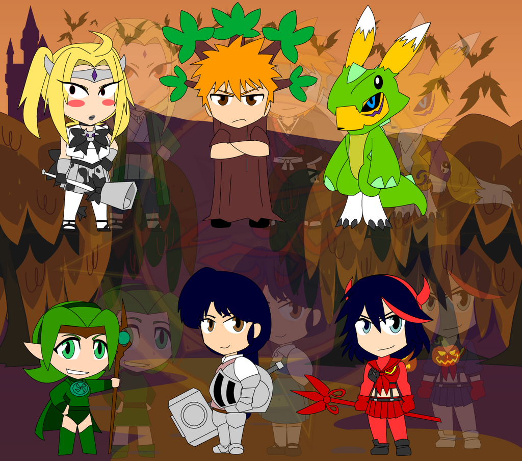 Assorted Chibis - Costume Party