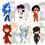 Assorted Chibis - Team [Insert Name Here]