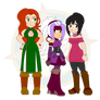 Trios of Lore - Eliza, Marisa and Beth