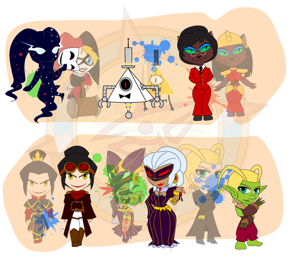 Assorted Chibis Villains In Time By Dragon FangX On DeviantArt assorted-chibis-villains-in-time-by-dragon-fangx-on-deviantart