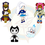 Assorted Chibis - Here's Bendy