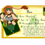 Character Info - Thea