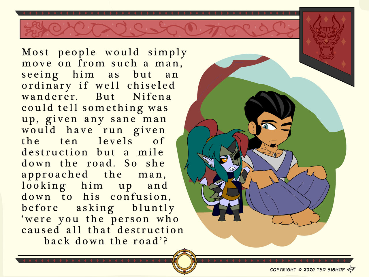 Demon Questioning Path of the Orient - Questioning Demon by Dragon-FangX on DeviantArt