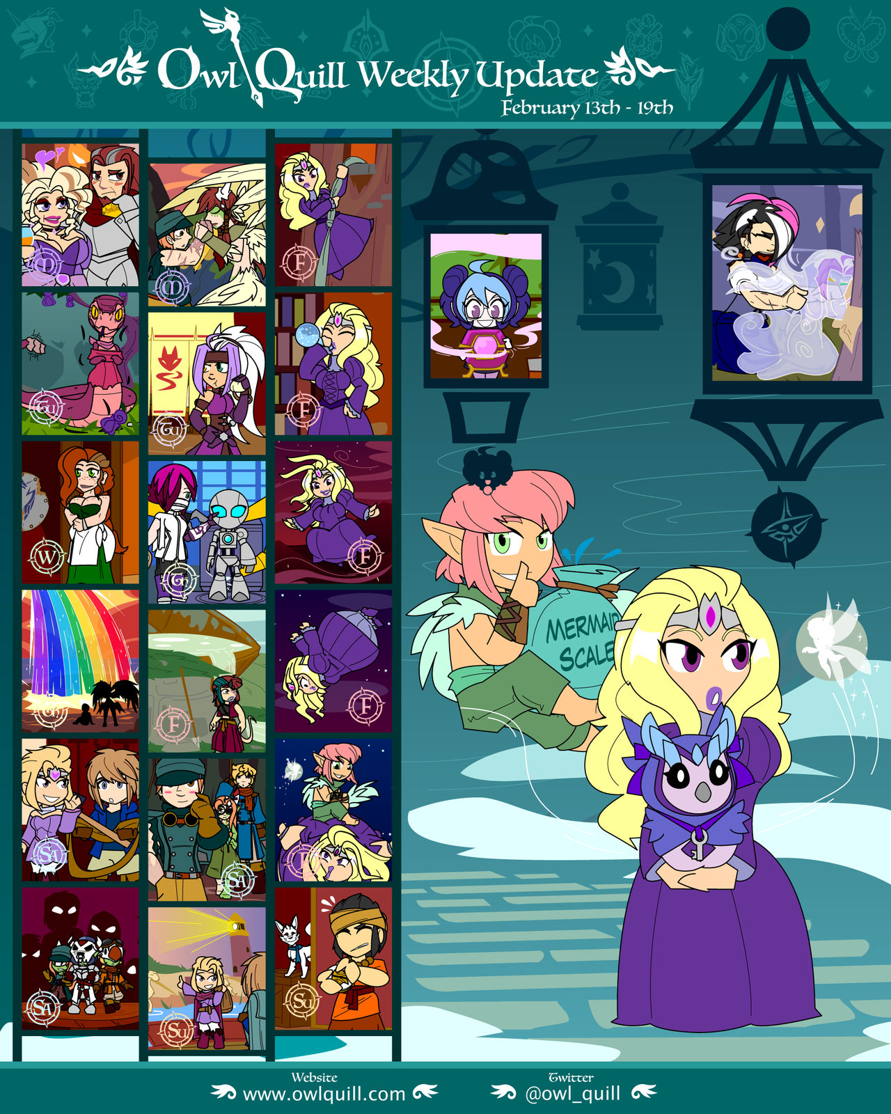 Owl Quill Weekly #103 by Dragon-FangX on DeviantArt