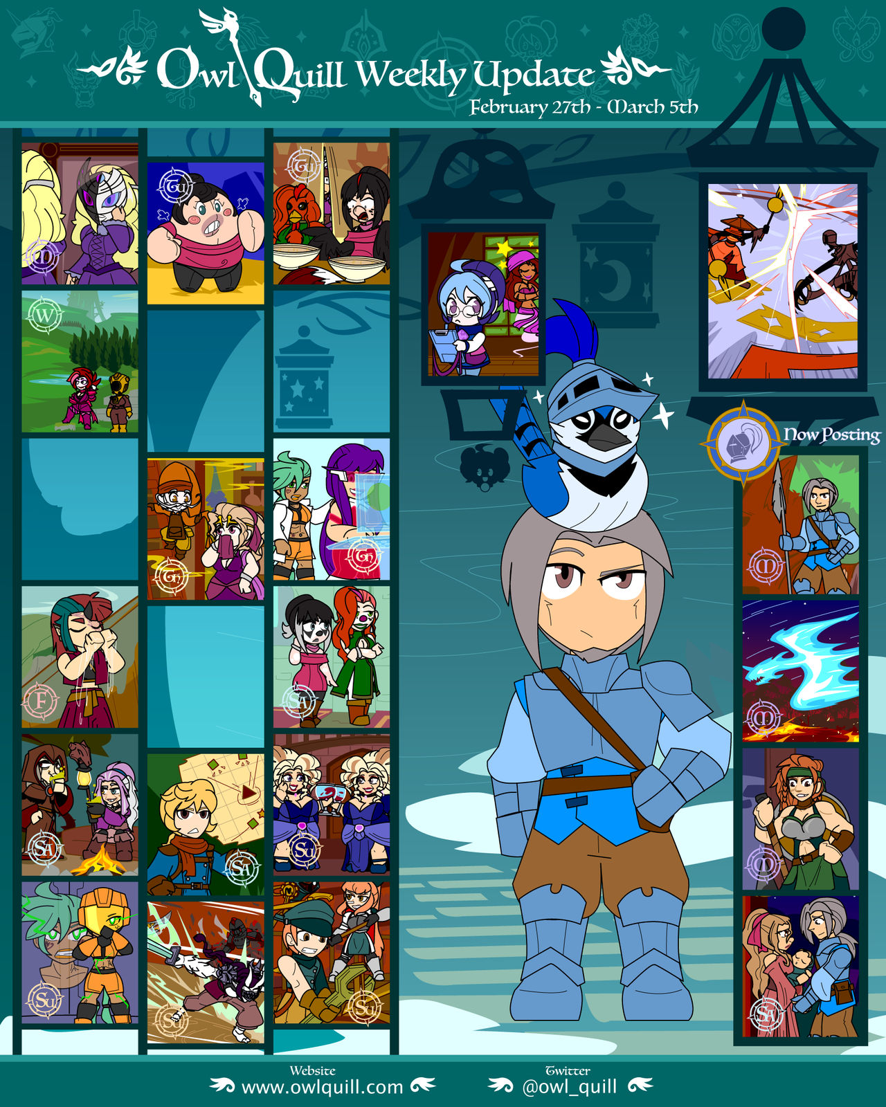 Owl Quill Weekly #105 by Dragon-FangX on DeviantArt