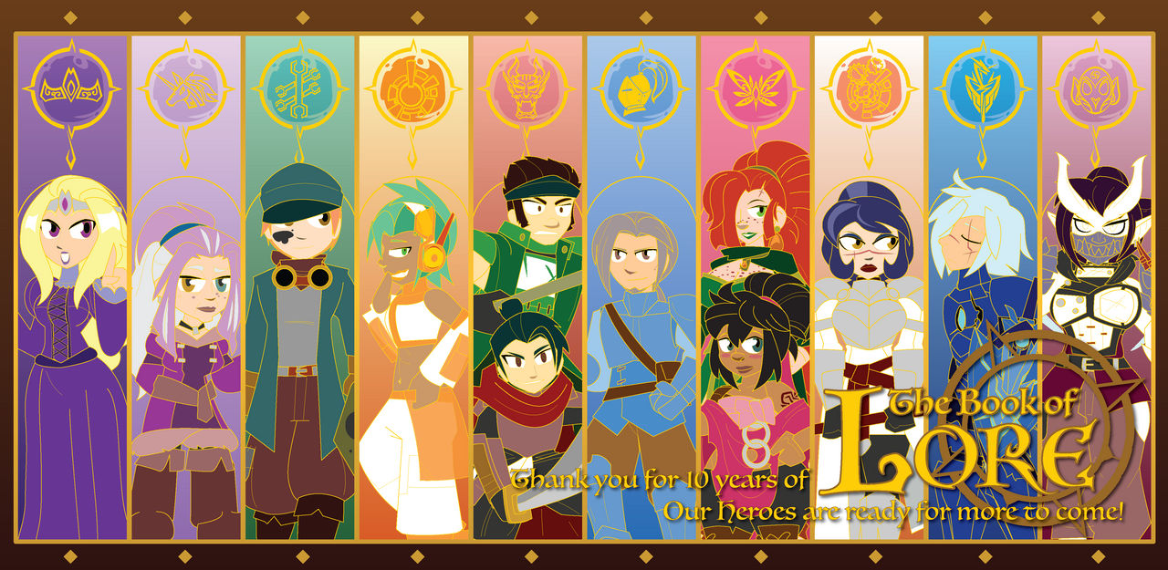 Book of Lore - Ten Years by Dragon-FangX on DeviantArt