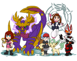 Inkspirations - Heroes and Monsters
