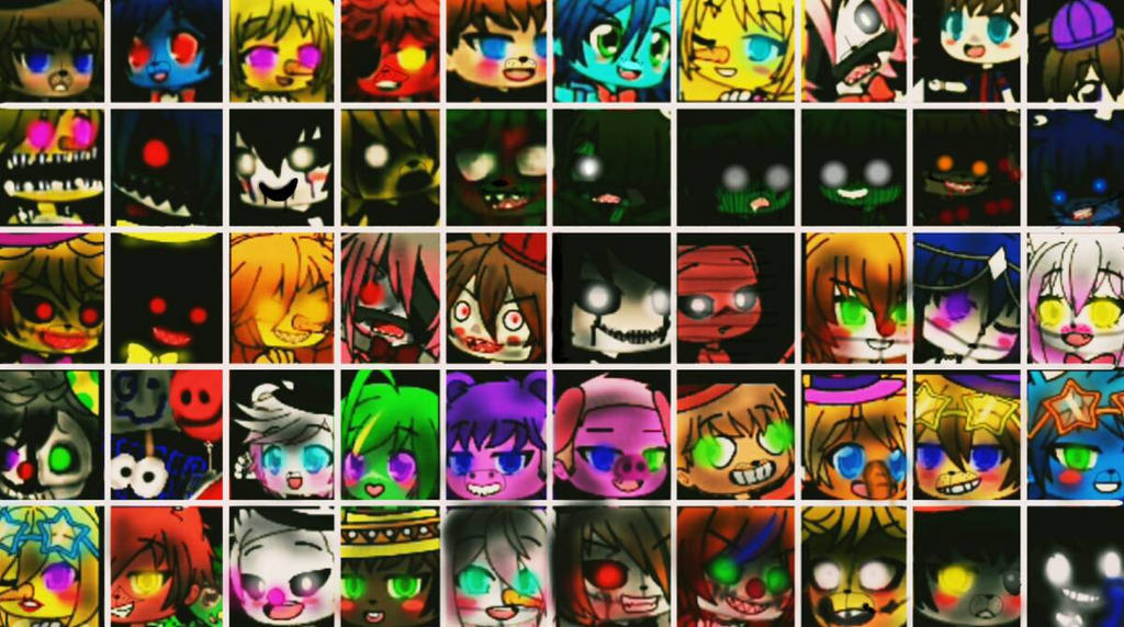 FNAF UCN Roster (GL Edit) by GReeNBL0XCraFT on DeviantArt