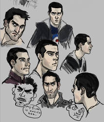 teen wolf: doodles