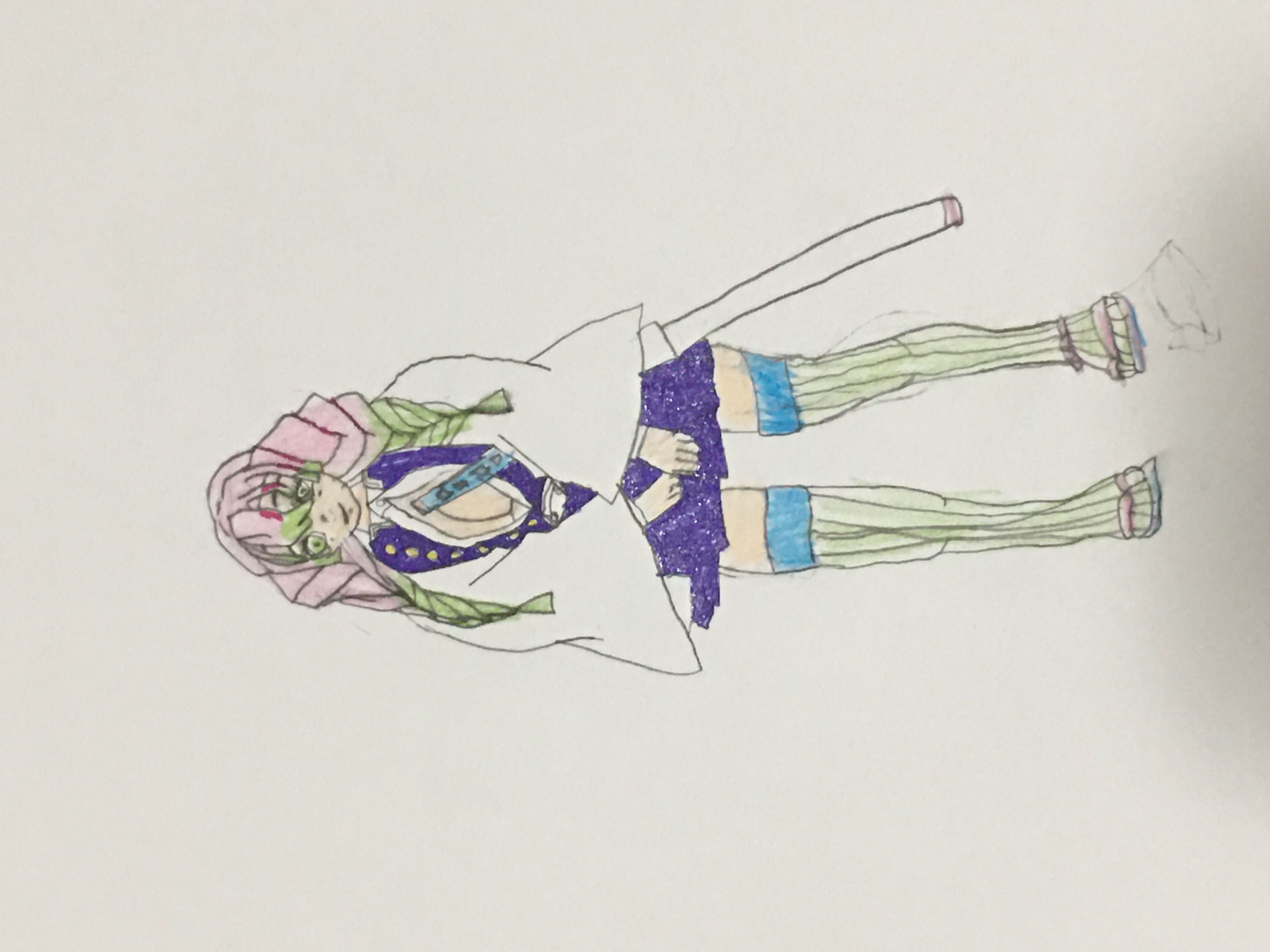 Mitsuri Kanroji Fanart By KhloeTheSnakeXD On DeviantArt mitsuri-kanroji-fanart-by-khloethesnakexd-on-deviantart