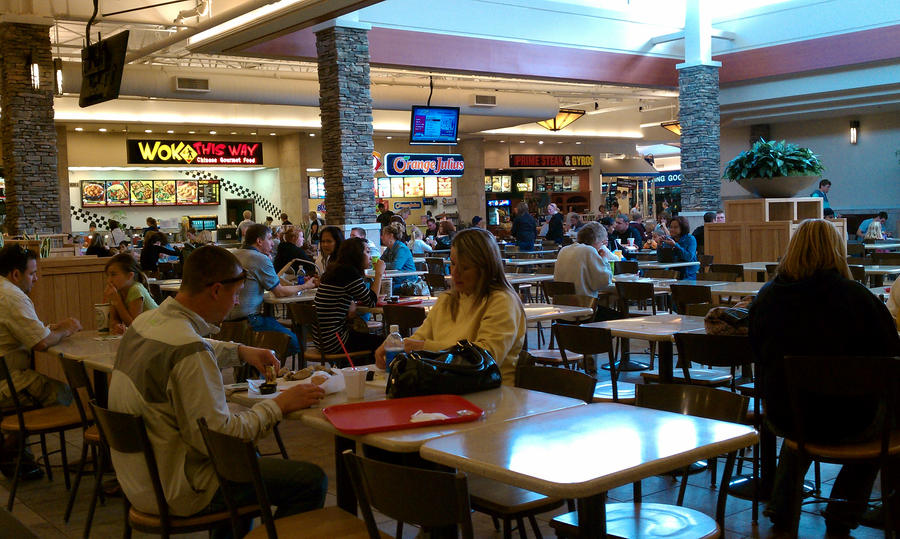 Eatery at the malls food court by IggySeymour on DeviantArt