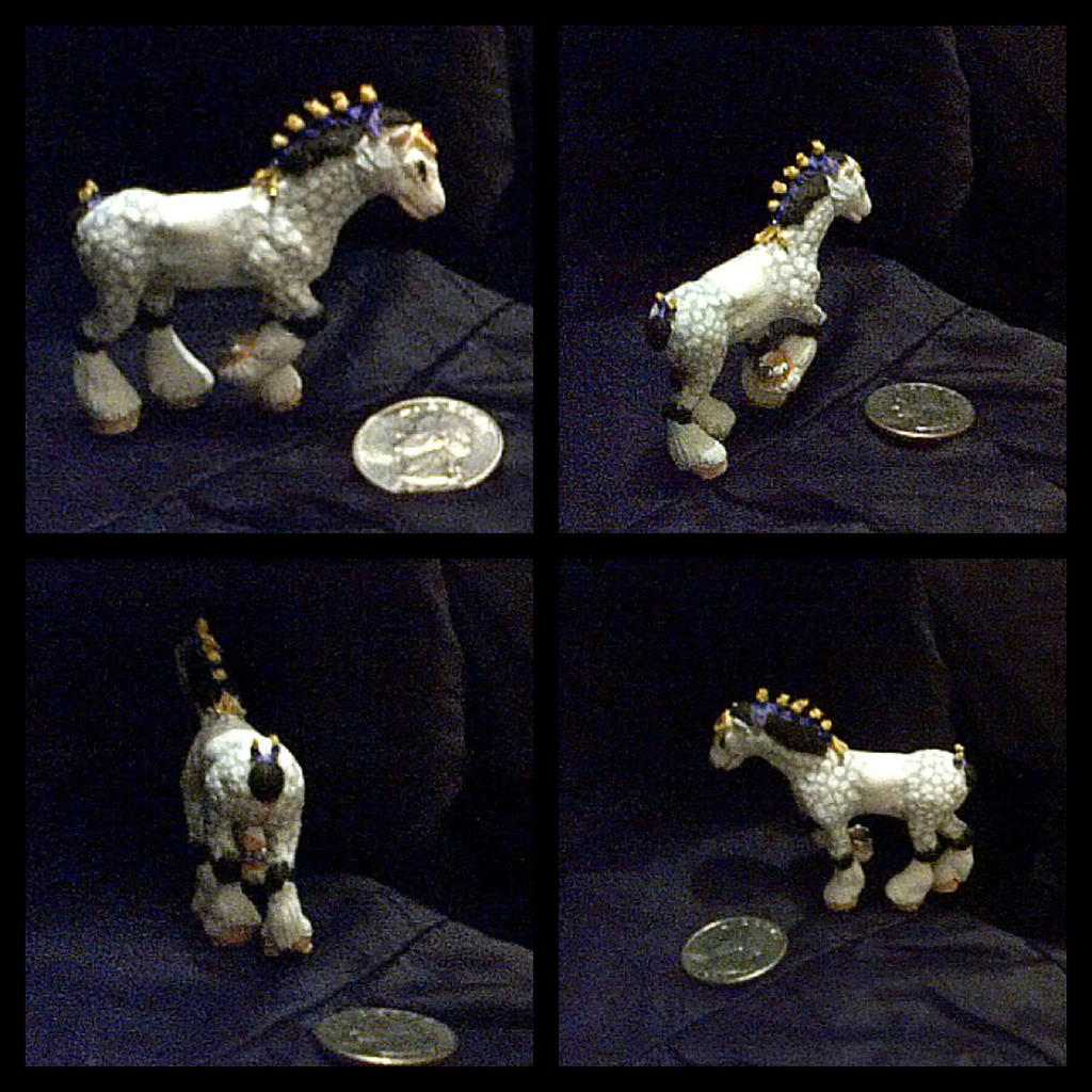 My hand sculpted KoopaHorse form