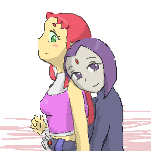 Starfire and Raven 23