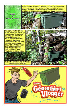 The Geocaching comic book 'The Greatest Treasure'