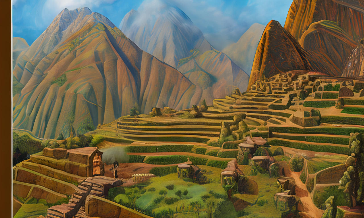 Inca Landscape by WinceyKoopa on DeviantArt