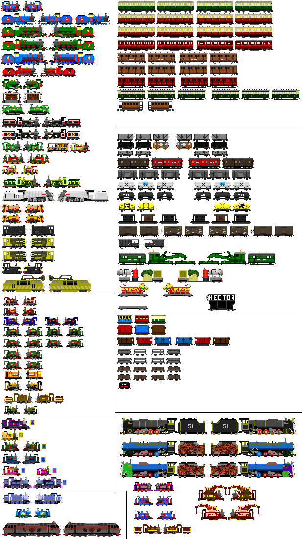 TTTE Sprite HD Pack 1 by OliverFan2004 on DeviantArt