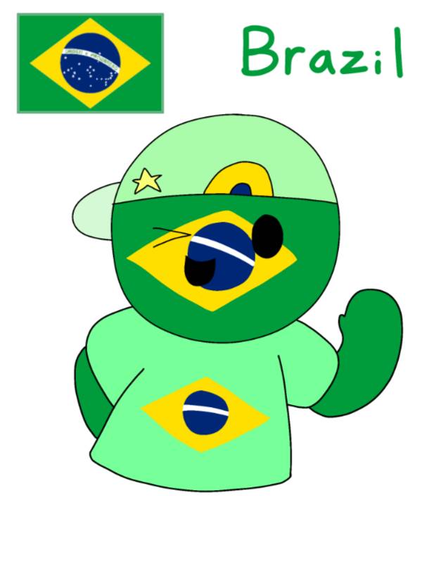Brazil Countryhumans by andreevee on DeviantArt